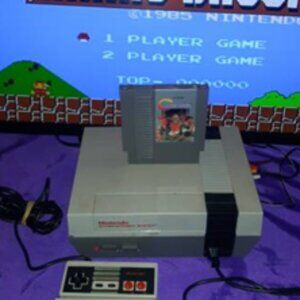 Nintendo With Mario , Contra + 2 Controllers